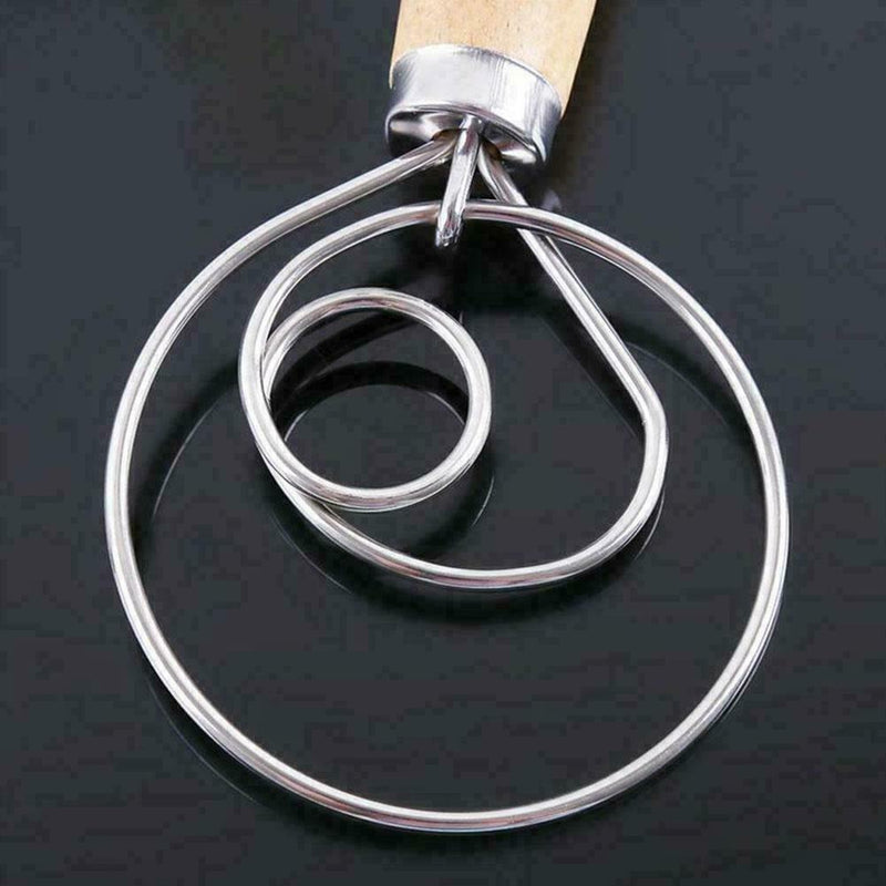 Baking Danish Dough Steel Wire Whisk Mixer Artisan M5E4 Tool Mixing O4C7