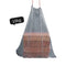 Gray 15pcs Household Portable Thicken Garbage Bag Drawstring S1Z8 Closure V W9M3