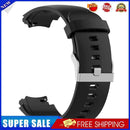 Soft Silicone Adjustable Watch Strap Wrist Band for Amazfit Verge (Black)