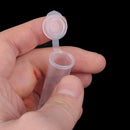 Sample Storage Lid Lab Centrifuge Tube Small Vial Plastic Round Bottle