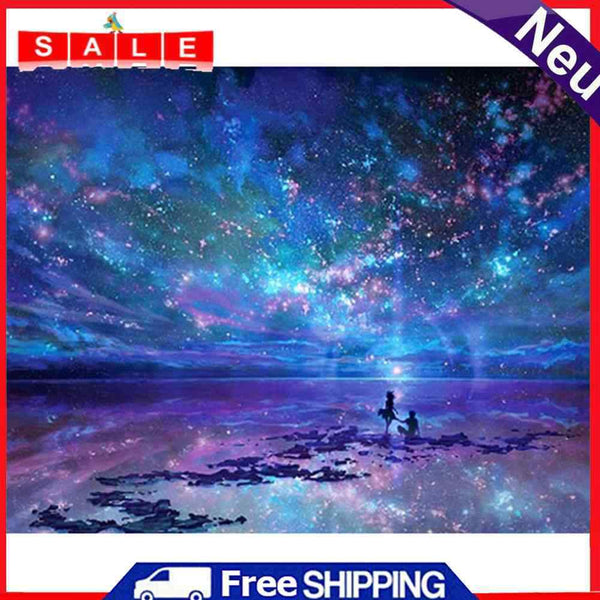 DIY Starry Sky Cross Stitch 5D Full Square Drill Diamond Painting Embroidery Art