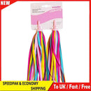 2pcs Bicycle Handlebar Color Tassel Streamers Children Balance Bike Decor Ribbon