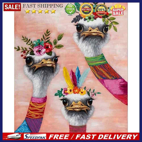 Sharp-billed Animal Frameless Picture Oil Paint By Numbers Hand Painted Picture