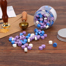 170pcs Octagon Wax Seal Tablet Pill Beads for Wedding DIY Sealing Stamp (5)