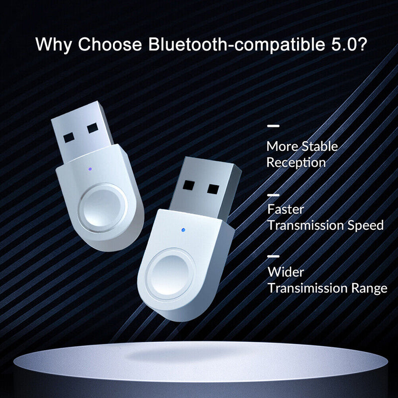 ORICO USB Bluetooth-compatible 5.0 Dongle Receiver Audio Adapter for Laptop