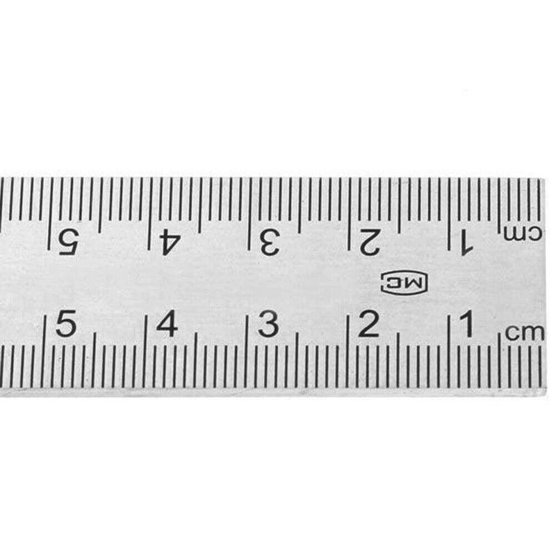 Square Angle Ruler Stainless Steel Woodwork Measuring Tools Protractor (A) Newly