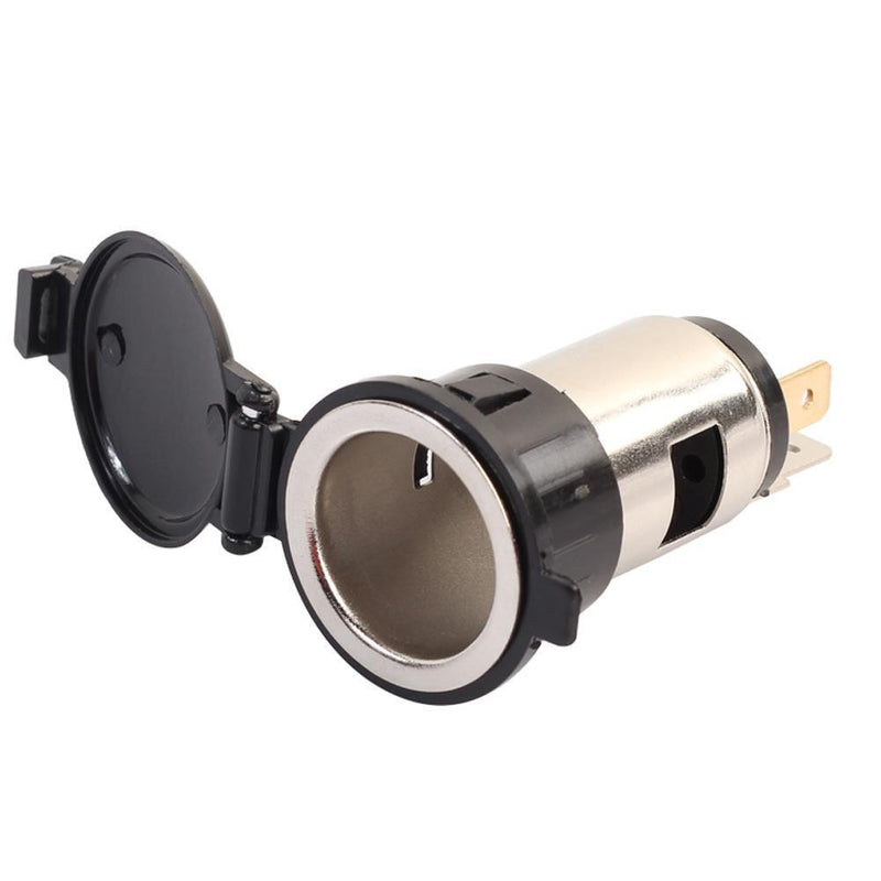 Car Cigarette Lighter 12V Power Socket Plug Outlet with Waterproof Cover