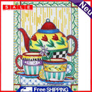 5D DIY Special Shaped Diamond Painting Kettle Embroidery Mosaic Kits Home Decor