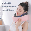 Rebound Large Size Sleeping Memory Foam Neck Pillows U Shaped Travel Pillow