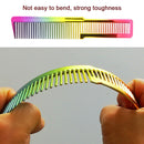 Haircut Hairdresser Comb Colorful Rainbow Comb Hairdressing Styling Tool Newly