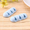Mini Adhesive Ethernet Charging Data Earphone Cable Organizer Tool(Blue)