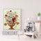 Diamond Painting Flower Vase Partial Special Shape Wall Picture (s10309) Newly
