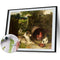 Dog Chicken Oil Paint By Numbers Kit DIY Acrylic Painting on Canvas (B1487)