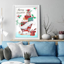 5D DIY Special Shaped Diamond Painting Sled Embroidery Kits Living Room Decor