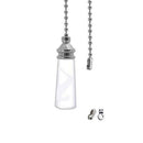Bathroom Ceiling Light Switch Pull Cord String Crystal Handle w/Connector C6E1