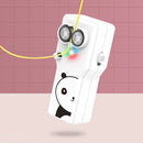 Electric Rope Launcher Cute Animal Funny Dancing Pets Cat Thruster (White) Newly
