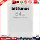FMCB 1.966 Memory Card for Sony PS2 64MB Free McBoot Console Card (White) Newly