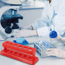 Plastic Test Tube Rack 6 Holes Holder Burette Stand Lab School Supplies