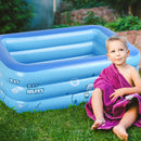 Children Inflatable Pool Bathtub Water Square Swimming Pool (120X90X50cm)