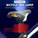 LED Bicycle Rear Light USB Rechargeable Bicycle Rear Light Safety Warning