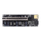 PCI Express Riser Card 1X to 16X PCI-E Extender USB 3.0 Cable 6Pin Power