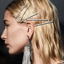 Hair Jewelry Hair Clips Crystal Hairgrip Metal Barrette Rhinestones Hairpins