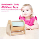 Montessori Wooden Spinning Drum Educational Toys Instrument Supplies for In