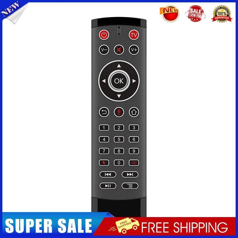 T1 Pro 2.4G Wireless Air Mouse Gyro Remote Control Voice for Android TV Box