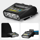 Strong Outdoor Head-mounted Camping Lamp Induction Sensor USB Headlight Hat