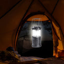 Outdoor Hanging COB Camping Emergency Lantern Collapsible with 2 Modes Ligh