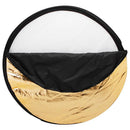 5 in 1 Collapsible Light Round Photography Reflector for Multi Photo (60cm)