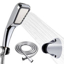 Water Saving Rainfall Shower Hose Shower Holder Handheld Shower Head Set