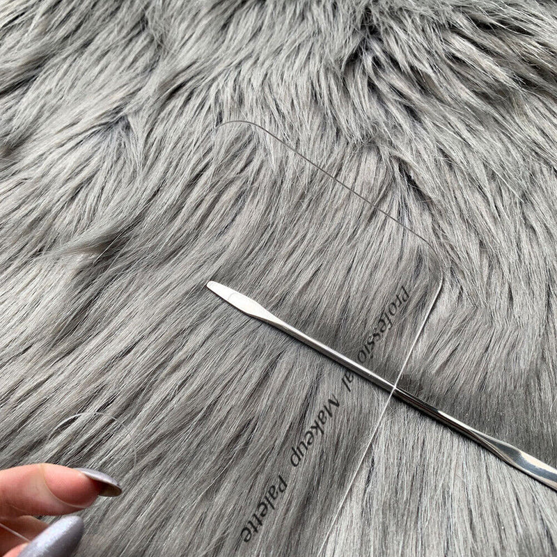 Acrylic Transparent Makeup Palette Polish Gel Watercolor Oil Mixer with Spatula