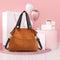 Shoulder Messenger Handbags Women Large Totes Crossbody Bags (Light Brown)