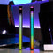 Rechargeable RGB Activated Music Rhythm Lamp Bar Sound Control (Black)