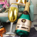 Decorations Collection Champagne Goblet Balloon Decorations Helium Balloon