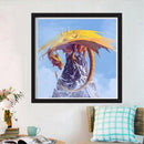 5D DIY Full Drill Diamond Painting Dragon Cross Stitch Embroidery Craft Kit