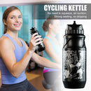 ENLEE Outdoor Sports Water Bottle 500ml BPA-free Plastic Mountain Bike Kettle