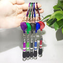 Anti-Lost School Office Gift With Ring Pens Climbing Pen Ballpoint Writing Tool