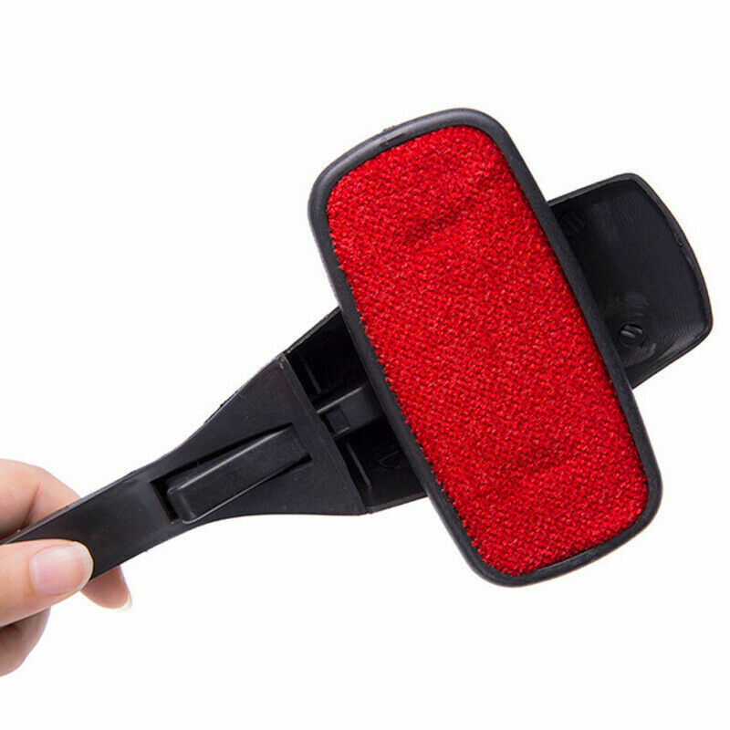 Rotating Lint Brush Fabric Pet Hair Remover Fluff Dust Clean Sofa Clothes S6V9