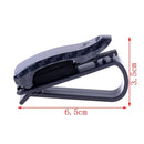 Plastic Bill Clamp Sunglasses Case Auto Fastener Clip Car Glasses Holder
