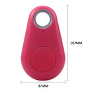 Anti-lost Bluetooth-compatible Tracer Alarm Locator Tracker Device (Pink)