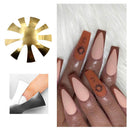 Professional Stainless Steel Nail Trimmer Mold Nail Art Tool for Salon Household