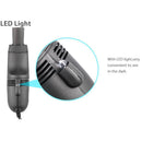 Mini Computer Vacuum USB Keyboard Cleaner PC Laptop Dust Brush (Black)