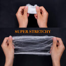 Halloween Cotton Spider Web Simulation Plastic Spider Decoration Prop (20g)