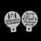 8pcs Eid Mubarak Coffee Spray Stencils Cookie Pastry Cakes Molds Festival Partys