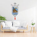 Christmas Banner Pendant 14CT Stamped DIY Cross Stitch Needlework (013) Newly
