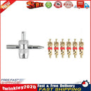 Car Replacement Tire Tyre Valve Stem Core Part Valve Core Remover Set (7x) Newly