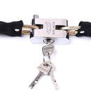Vehicle Protection Motorcycle Padlock Bicycle Scooter Chain Lock Anti-theft