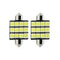 Error Canbus White Festoon Light Car LED Reading Bulbs C5W Dome Lamp For 4Pcs